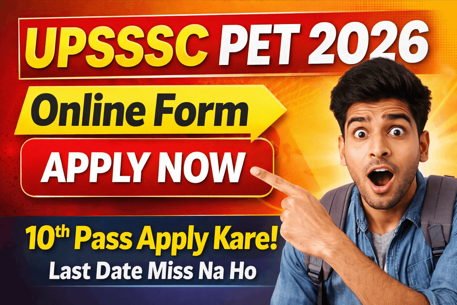 UPSSSC PET 2026 Notification
